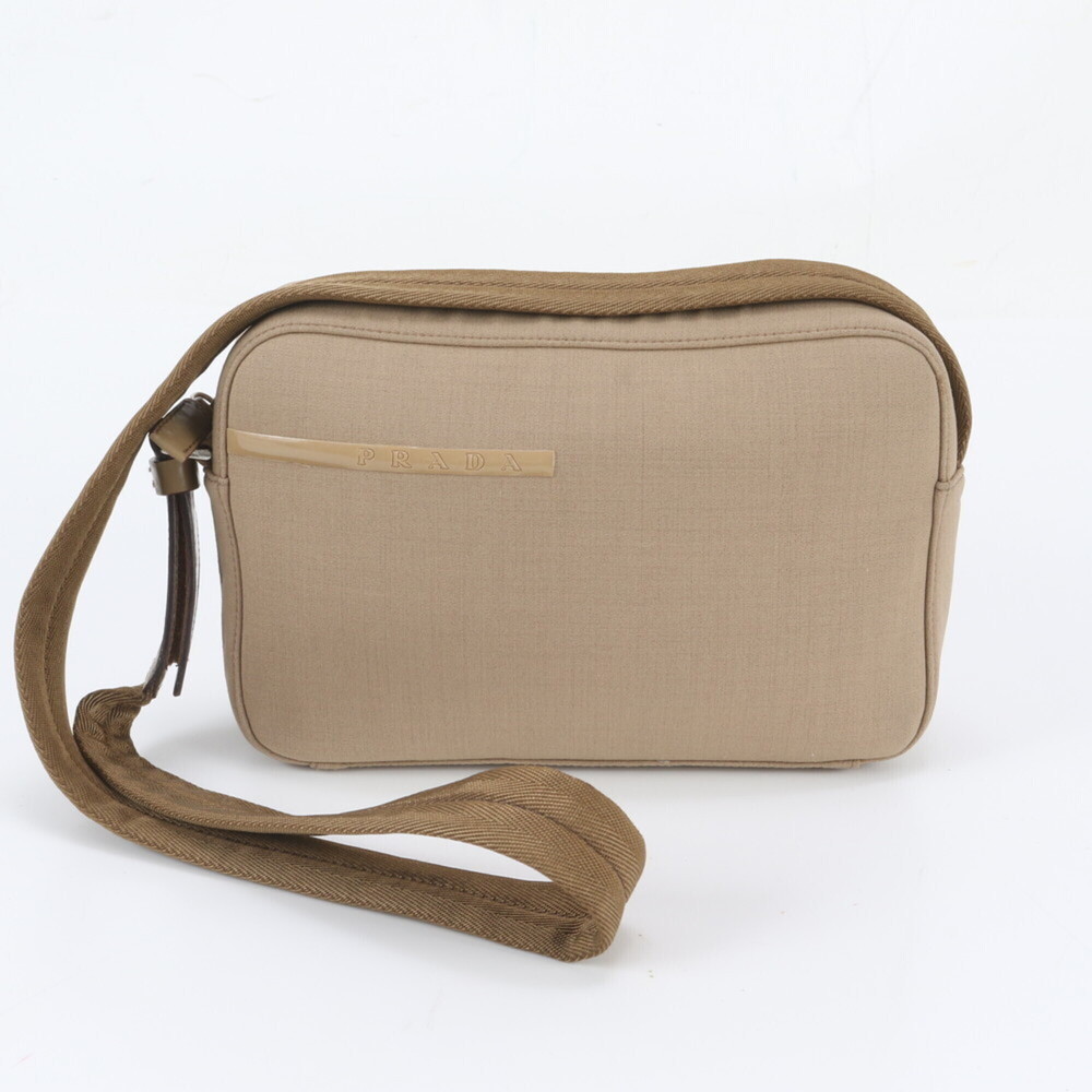 Prada Shoulder Bag, Handbag, Tote Brown, Brand, Women's
